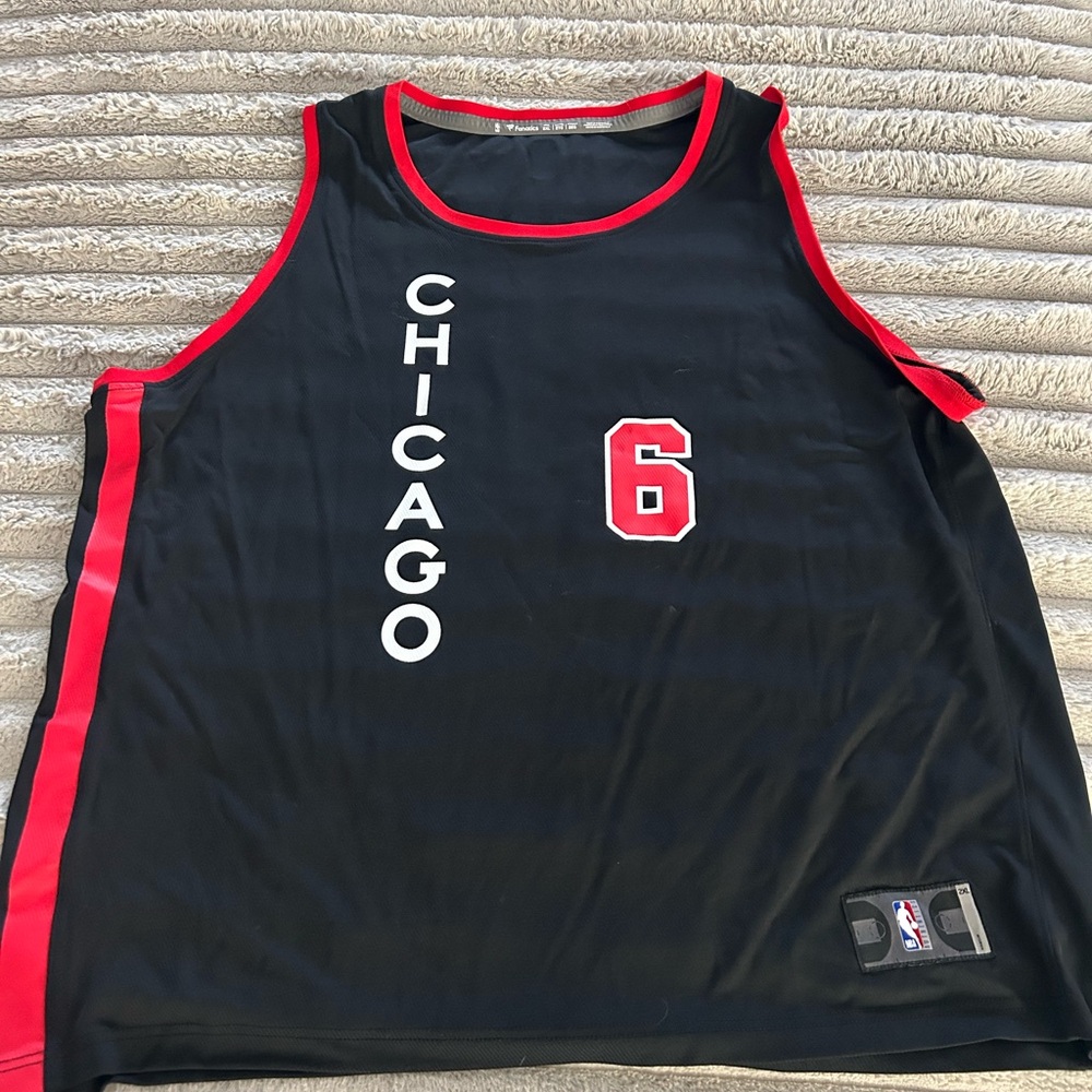 NBA NWOT Fanatics Alex Caruso Chicago City Edition Basketball Jersey XXL